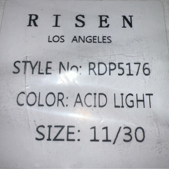 RISEN Ultra High Rise Wide Leg Acid Wash Jeans/Pants | NEW/NWT!! 💜👖💜👖 - Picture 10 of 11